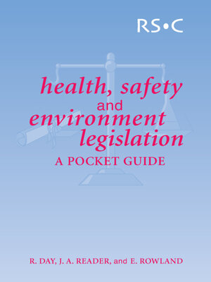 cover image of Health, Safety and Environment Legislation